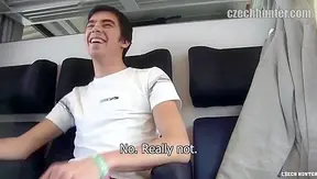 Hot Czech Cutie Sucks Thick Cock on Busy Train – Wild Amateur Ride 18+