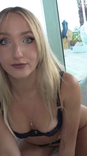 Hard Drilling a Young Blonde Tight Asshole - Chloe Chevalier and Filoufitt