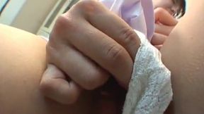 Erotic Nurse Nami Sawaguchi's Sultry Nipple Erections Indulgence