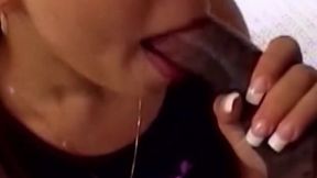 Horny Black MILF Rides a Huge BBC and Gets Filled with Hot Cum