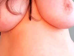 Big Boobs Cassandra Calogera cock tit wanking