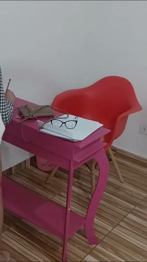 Admission exam redhead ended up passing the exam for her new job   Clip 3