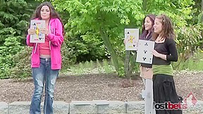 Strip High Card with Erica, Fern, and Anastasia