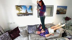 Jennifer Trample In Horse Riding Pants (4K)