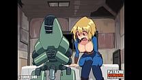 Blonde Fallout Babe Gets Fucked Doggy Style for Big Ass Anal Creampie