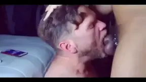 Amateur Guy Gets Throat Trained In Intense Deepthroat Blowjob Session
