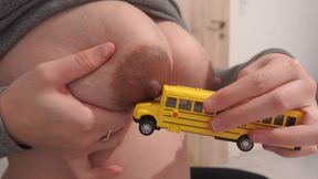 Giantess Stepmom Wants to Eat the Tiny School