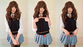 Hermione is a little shy, but her shyness won&#039;t stop her from being a naughty slut ready to fuck right now