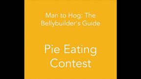 Man to Hog: Pie Eating Contest