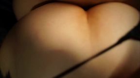 Roomie's nice ass gets ridden on by her hot boyfriend