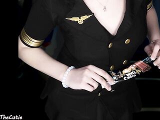 DaniTheCutie is your hawt transsexual flight attendant and personal slut