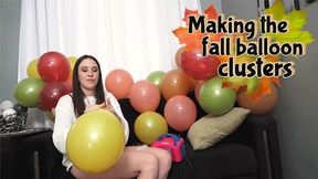 Making the fall balloon clusters - Amiee Cambridge [4k]