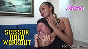 Scissor Hold Workout - Asteria 1080p MP4