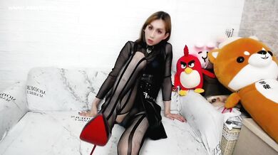 POV goddess humiliates you till your knees shake in those high heels