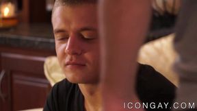 Young homosexual Ian Levine seduced and ass banged lovingly