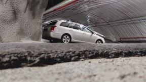 Sarah - Cranking in a Cold Parking Garage (Exterior View Only)
