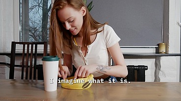 Playing with a school friend in Scrabble. Fuck on the table (premium video)