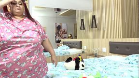 Naughty SSBBW Sammy Santos Deserves a Black Cock JM1167