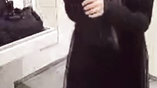 Personal shoot Movie of a masculine daughter-in-law fapping in a public restroom