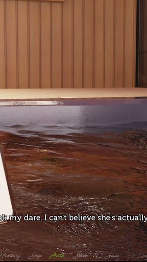 The adventurous couple #35 - Tom took a peak at Anne while she got dressed ... Nick and Anne spend time in the hot tub   Clip 2