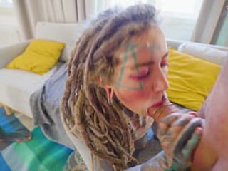 Anuskatzz is back for a crazy DAP with 3 big cocks! Total ANAL DESTRUCTION (Part 5, last)