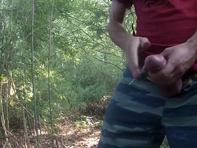 Creaming a Load in Nature..So Lusty!