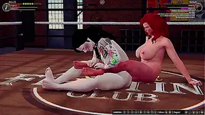 Draka Overpowers Rockie in Hot Nude Battle Royale – Lust Ignites