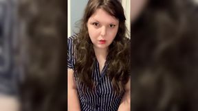 Slut slaps face humiliation and pain