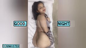Indian desi couple enjoy sex in morning slee pup time