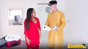 Sasha Pearl And Brandy Salazar In You Stole My Dildo Now Watch Your Stepson Fuck Me