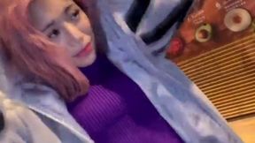 Stunning Hair & Face with Seductive Curves - Modern Gal's Cosplay Night Delights You!