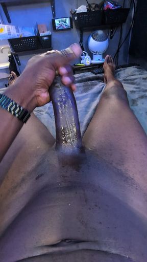 POV of Sir Maxx Jerkoff and Cum