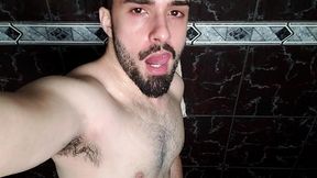 make a bath with vincent and cum together