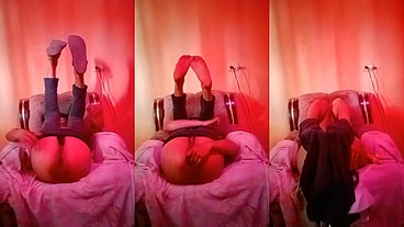 Femboy dándose por su culito