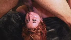 ele quase me fez perder o ar com seu pau grande e grosso no fundo da minha garganta