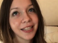 This luscious little lesbian loved getting her tight wet