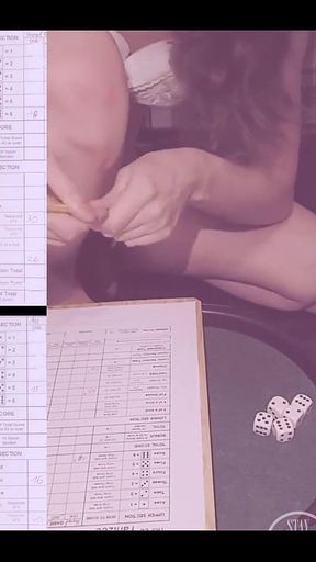 Playing Yahtzee with a Glass up My Ass! Who Will Win?