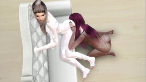 Girlfriends Have Fun Together