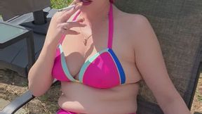 Faith Sunbathing