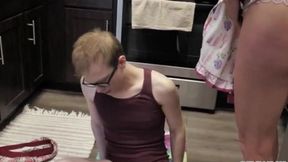 Strict stepmom Sofie Marie takes it deep
