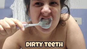 I Brush My Yellow and Crooked Teeth