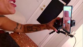 TS Angelique Monroe - Recorded video call