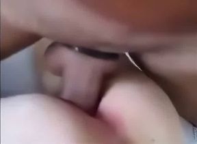 Bareback Amateur Takes Big Cock Anal Creampie