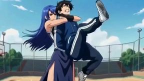 Akira Lifts & Chokes Him Out – Outdoor Sports Field Humiliation