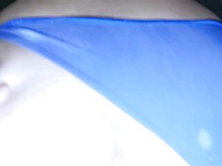 Pulling my ally's wife's pants aside to cum inside her