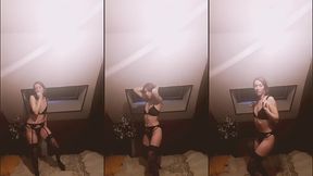 danse sexy de deessevideo 2 min - danse erotique sous-vetements sexy, ...