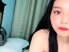 Amateur asian teen licks ass and sucks cock