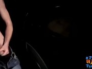 Straight thugs Billy da and Wiley masturbate in the car