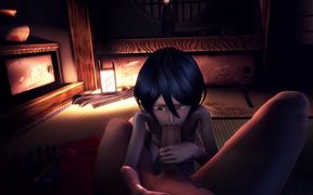 Rukia Kuchiki - Caught Masturbating With Her Sword