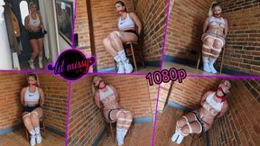 Lil Missy UK in Sweaty Runners Suprise Home Invasion 1080p